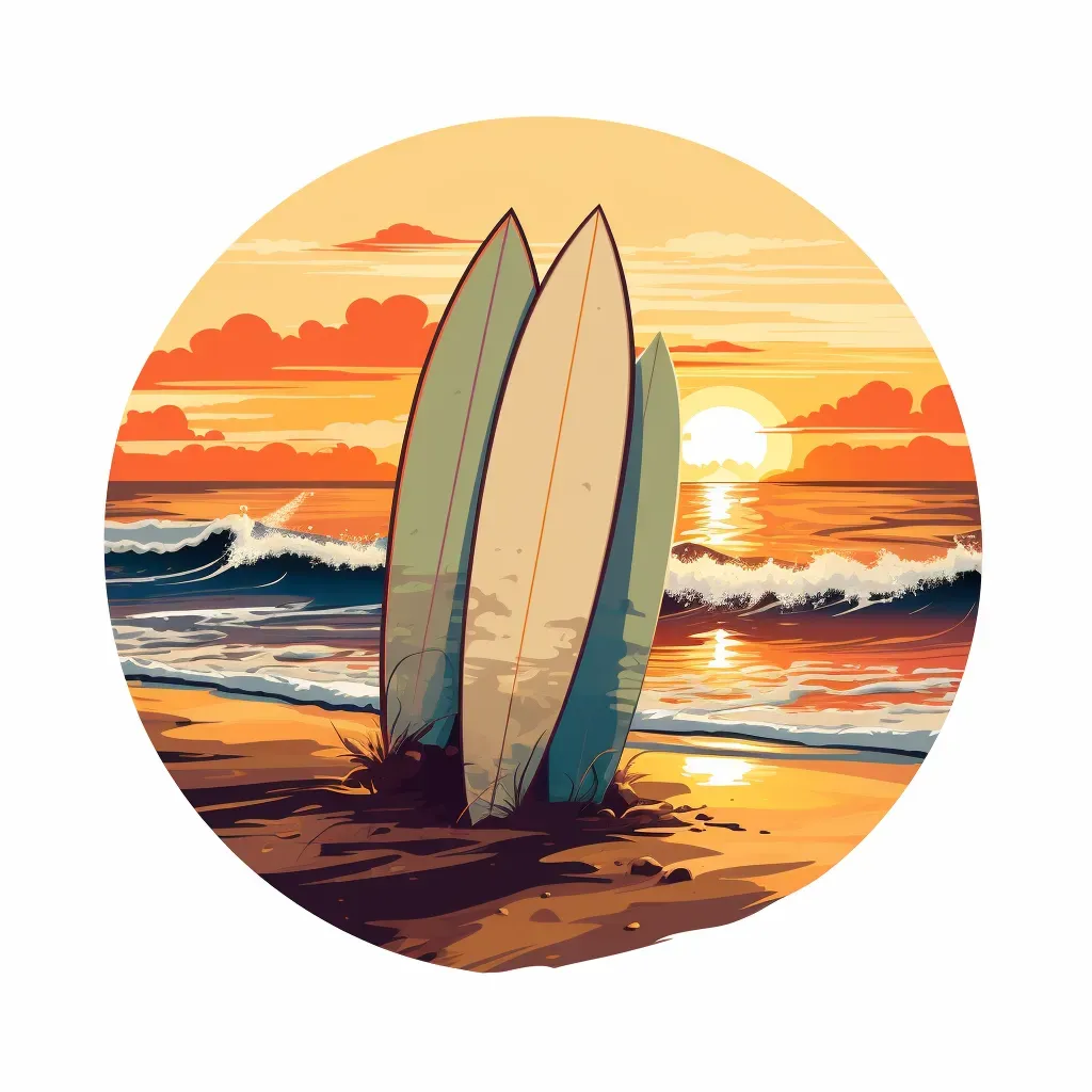 Beachside Sunset Logo - Image 4