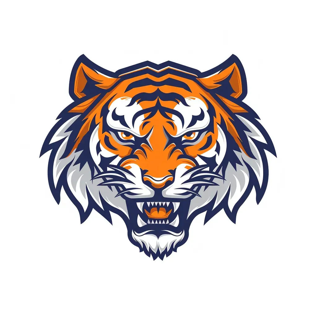 Tiger Mascot Sports Team Logo