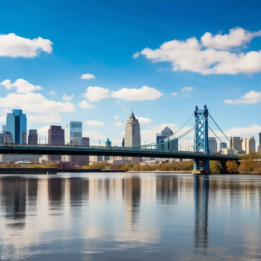 Philadelphia Skyline River