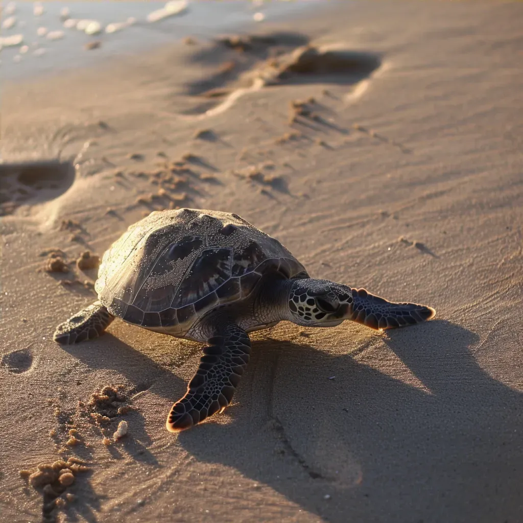 Turtle on Sand