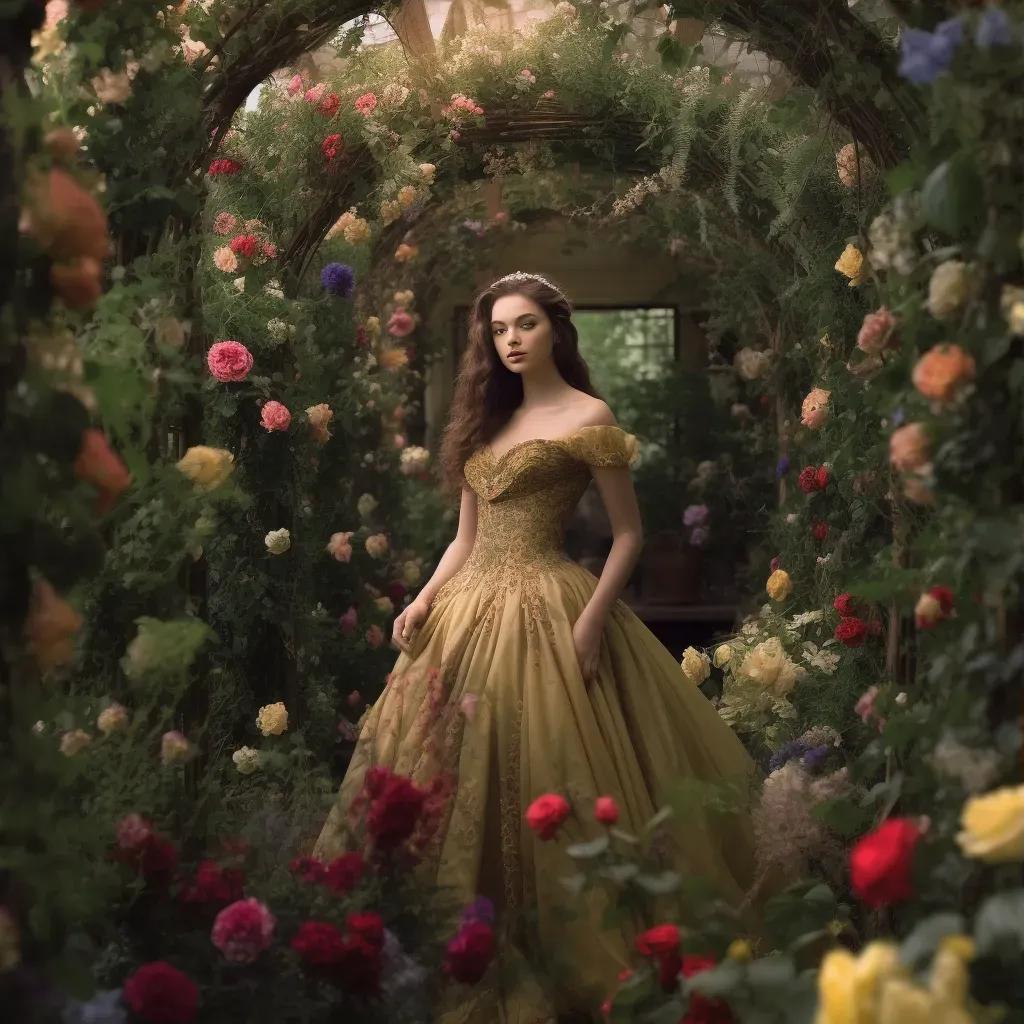 Fairytale garden portrait - Image 3