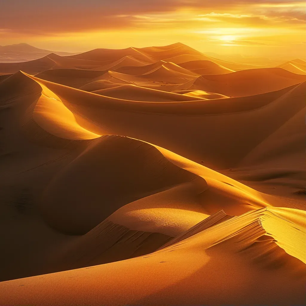 Sun dunes desert - Image 1