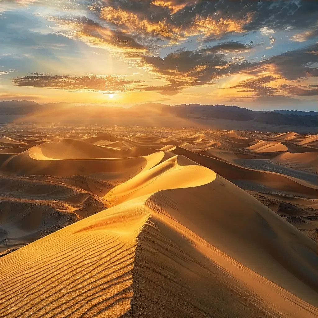 Sun dunes desert - Image 3