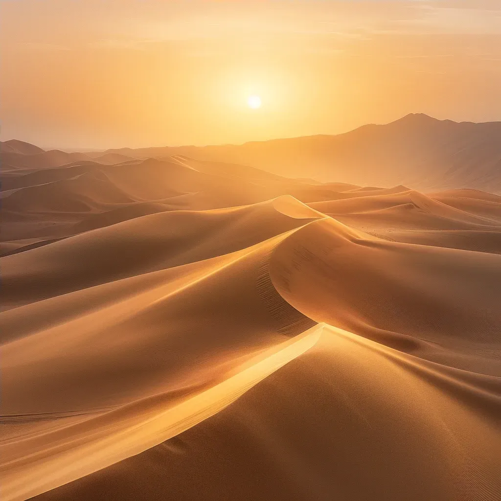 Sun dunes desert - Image 4