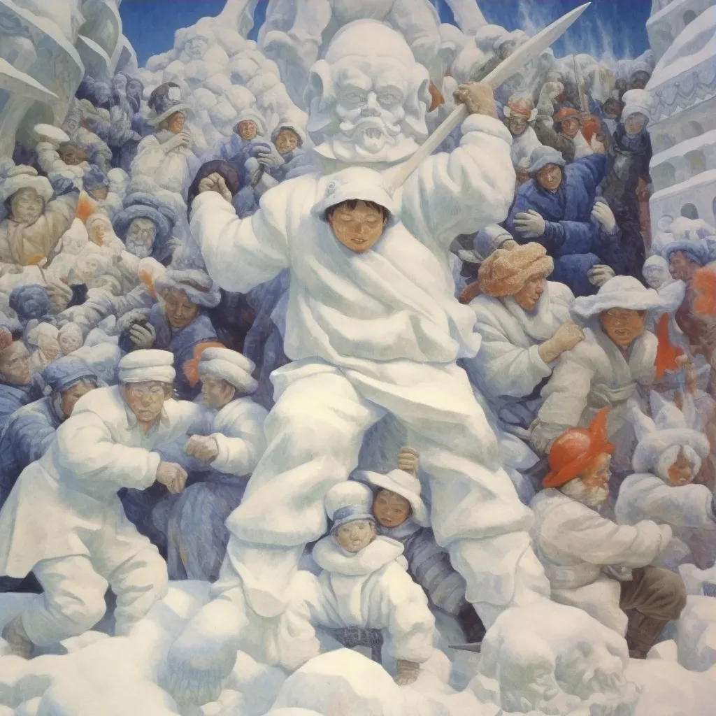 Sapporo Snow Festival in Japan - Giant snow sculptures and winter sports - Image 3