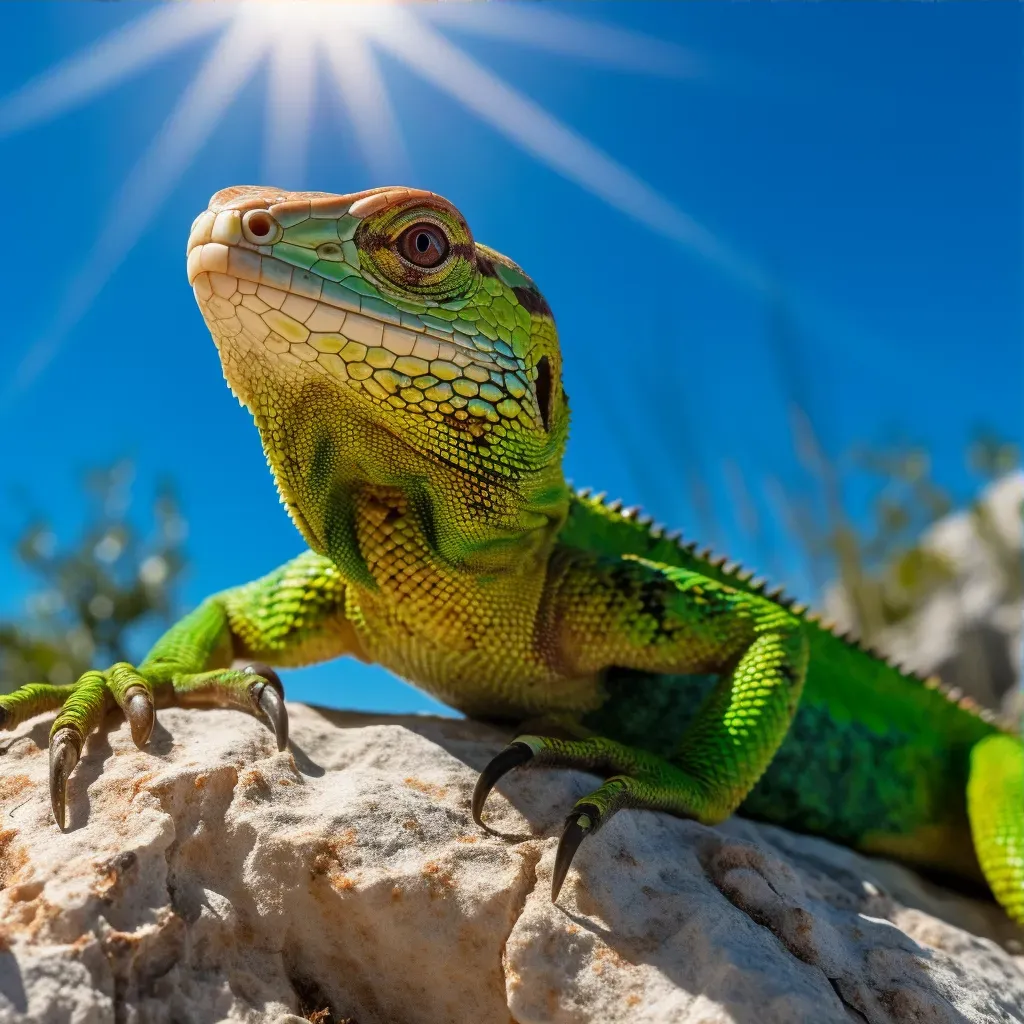 Lizard on a Rock