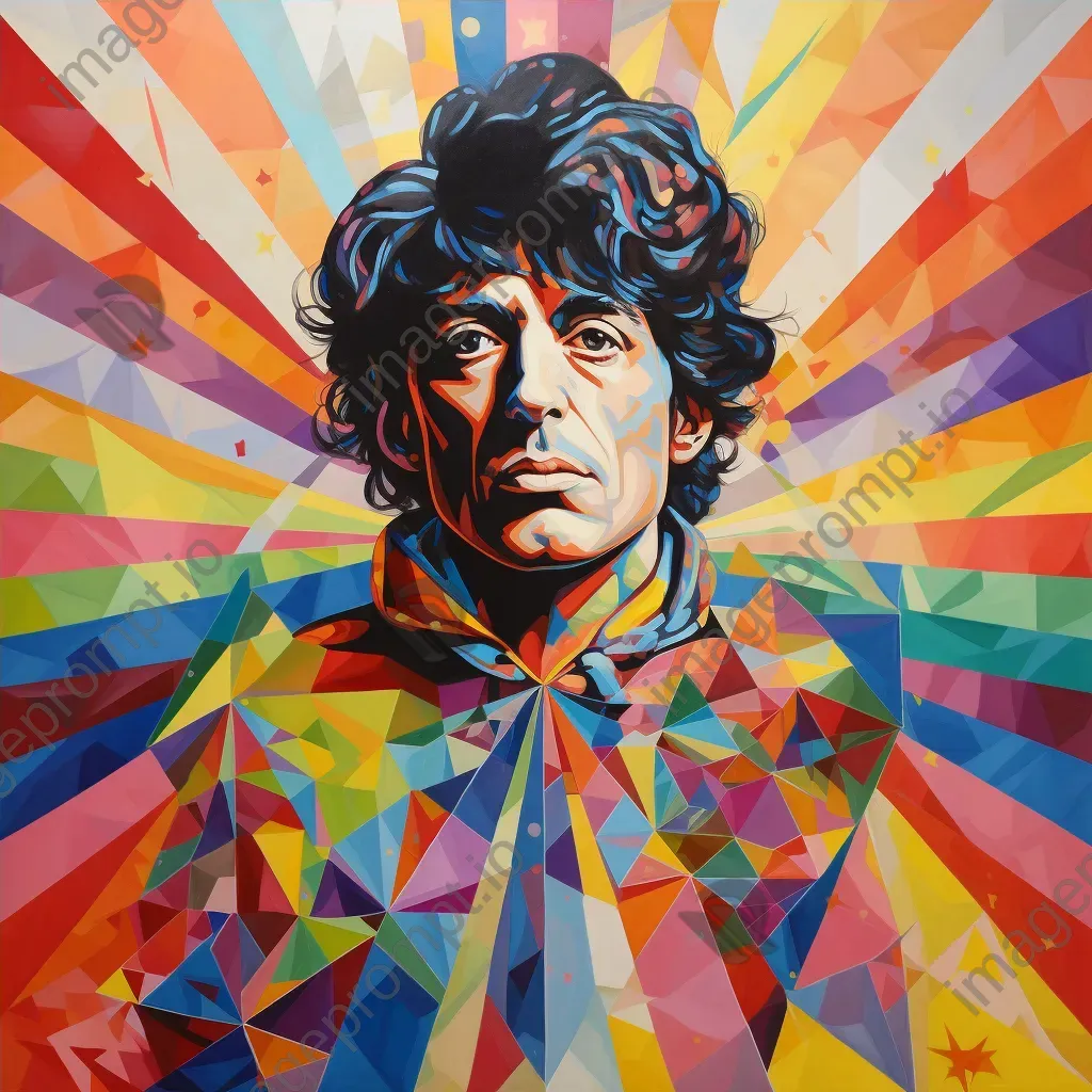 Kaleidoscope inspired tribute to music legends using striking geometric shapes - Image 4