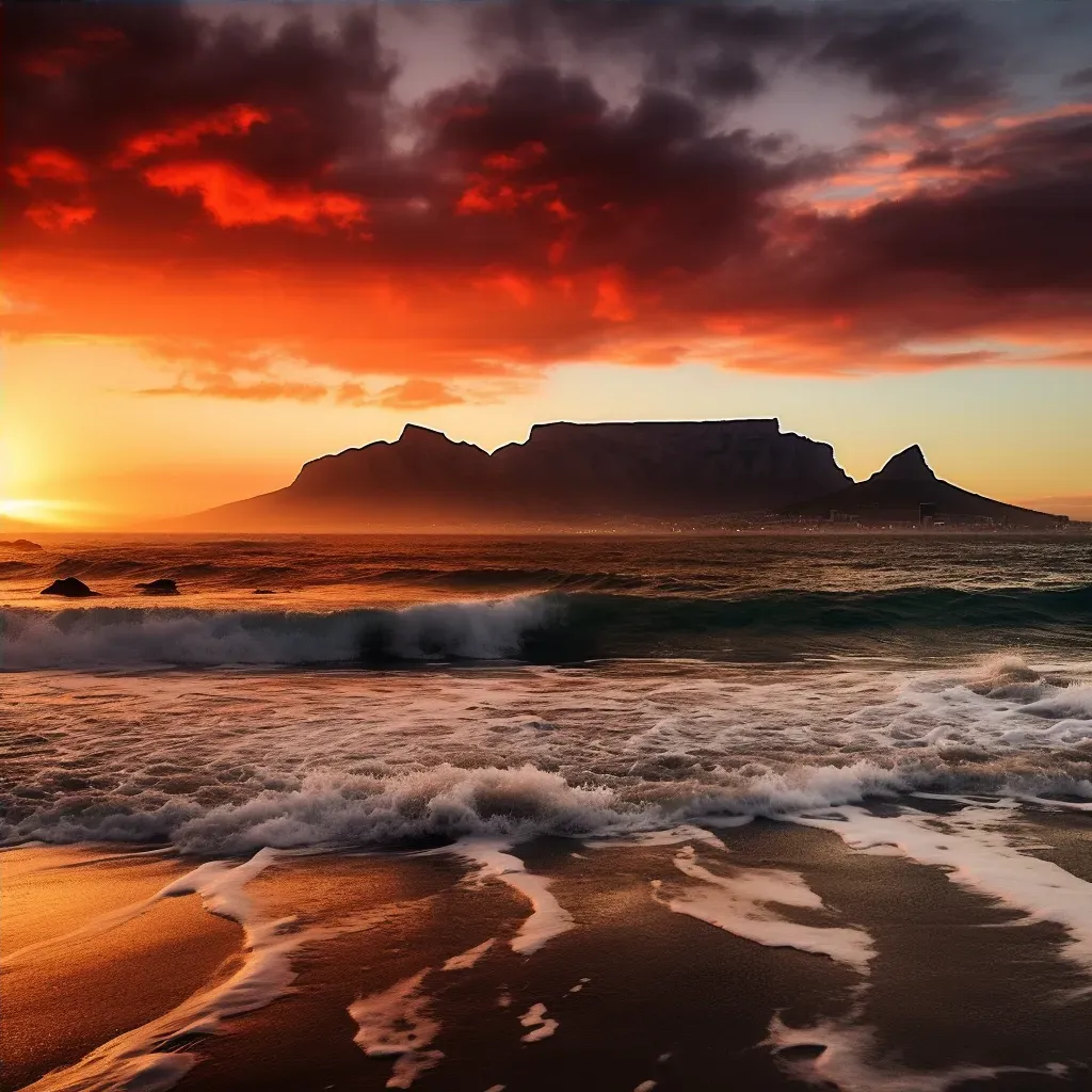 Cape Town Sunrise Coastline