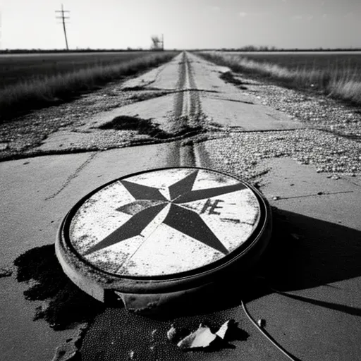 Image of a weathered compass pointing north, symbolizing guidance - Image 2