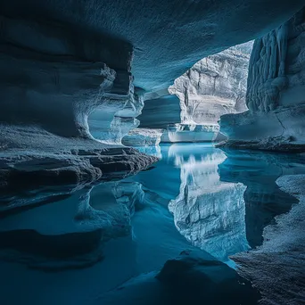 Cave with underground lake - Image 4