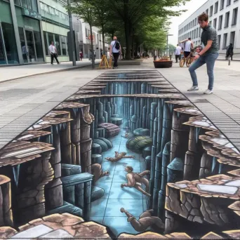 3D photorealistic street art - Image 4