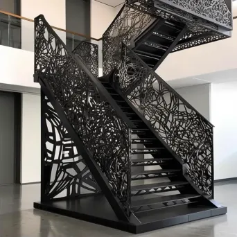 Steel staircase artistry - Image 2