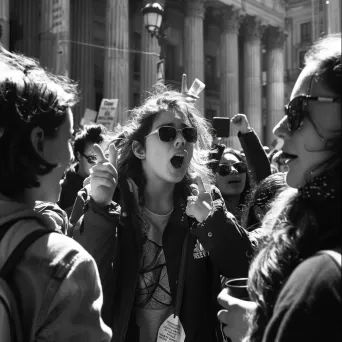 Public square demonstration - Image 3