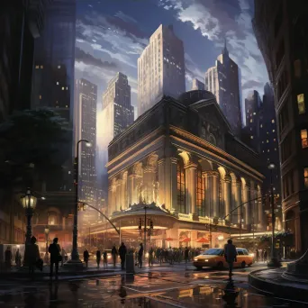 Image of Grand Central Terminal with Beaux-Arts architecture in New York City - Image 3