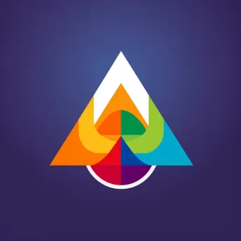 Rainbow or pride flag logo for LGBTQ+ non-profit - Image 1