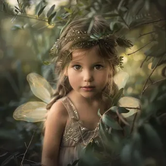 Woodland fairy portrait - Image 3