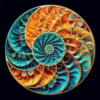 Fibonacci Mandala