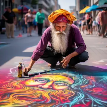 Chalk street artist - Image 2