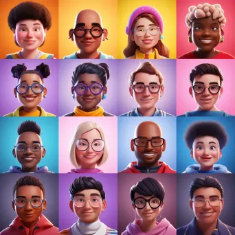 Inclusive registration experience with diverse avatars - Image 3