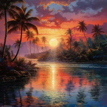 Hawaiian sunset paradise - Image 3