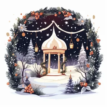 Christmas Garden Logo - Image 2