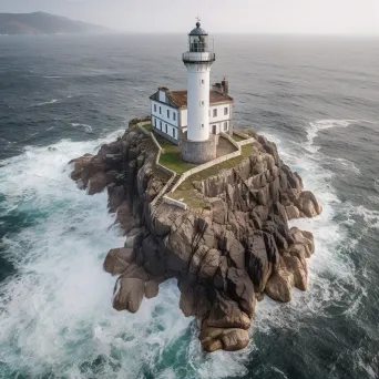 Cabo Silleiro Lighthouse Spain - Image 1