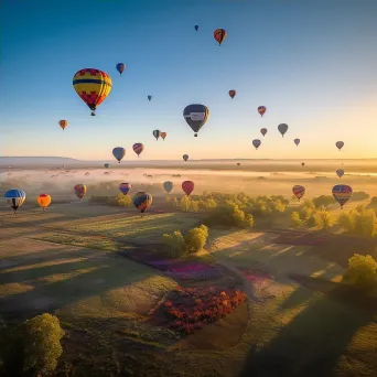 Colorful Balloon Field