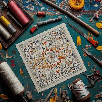 Intricate Handmade Paper Design