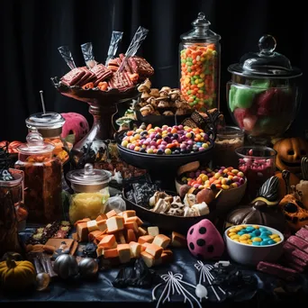 Halloween Treat Table