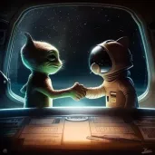 First contact between humans and aliens - Image 1