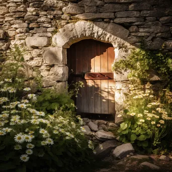 Summer Root Cellar with Flowers