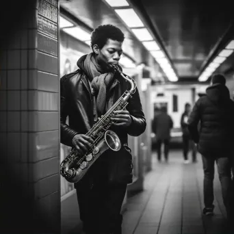 Subway saxophone serenade - Image 2