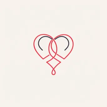 Infinity Symbol to Heartbeat Logo