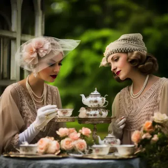 1920s themed tea party - Image 1