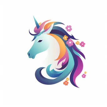 Whimsical Unicorn Logo - Image 4