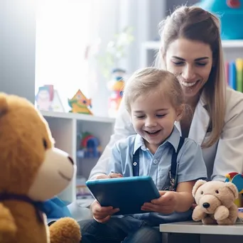 Child Pediatric Telemedicine Consultation