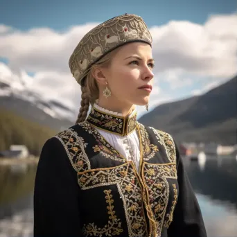 Norwegian Bunad Traditional Costume