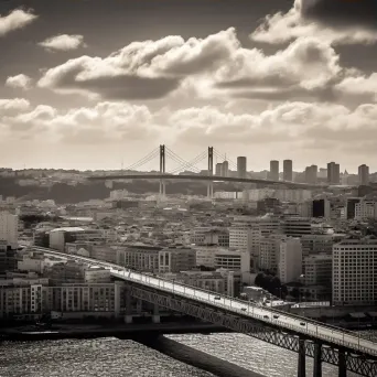 Lisbon skyline bridge - Image 3