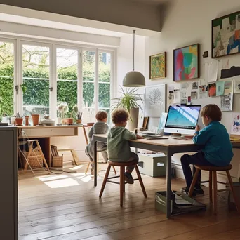 Family-Friendly Home Office