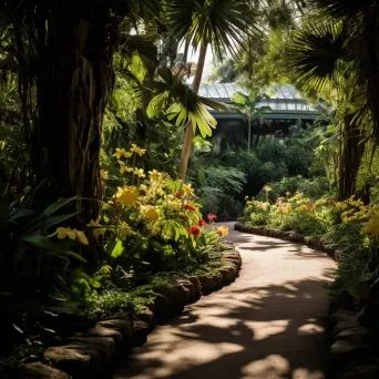 Botanical Garden Walkway