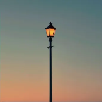 lamp post dusk - Image 2