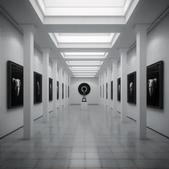 Symmetrical Art Gallery