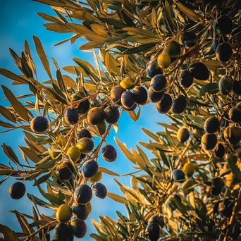 Olive Trees Under Afternoon Light