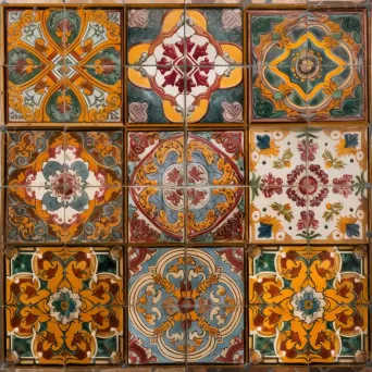 colorful ceramic tiles - Image 2