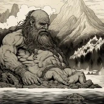 Celtic Myth of World Formation by a Giant