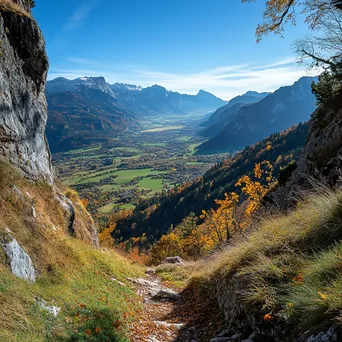 Valley View from Hiking Trail