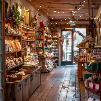 Quaint Gift Shop Interior