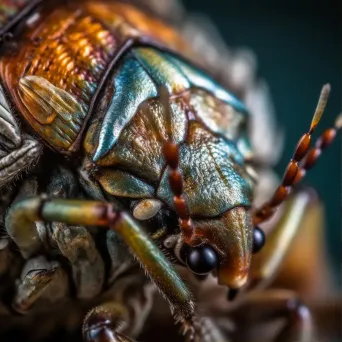 stink bug texture close-up - Image 1