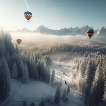 Winter Wonderland Balloons