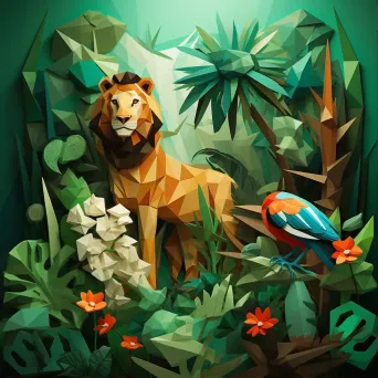 Exotic Jungle Typography